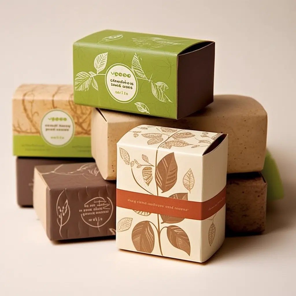 elegant handmade soap packaging