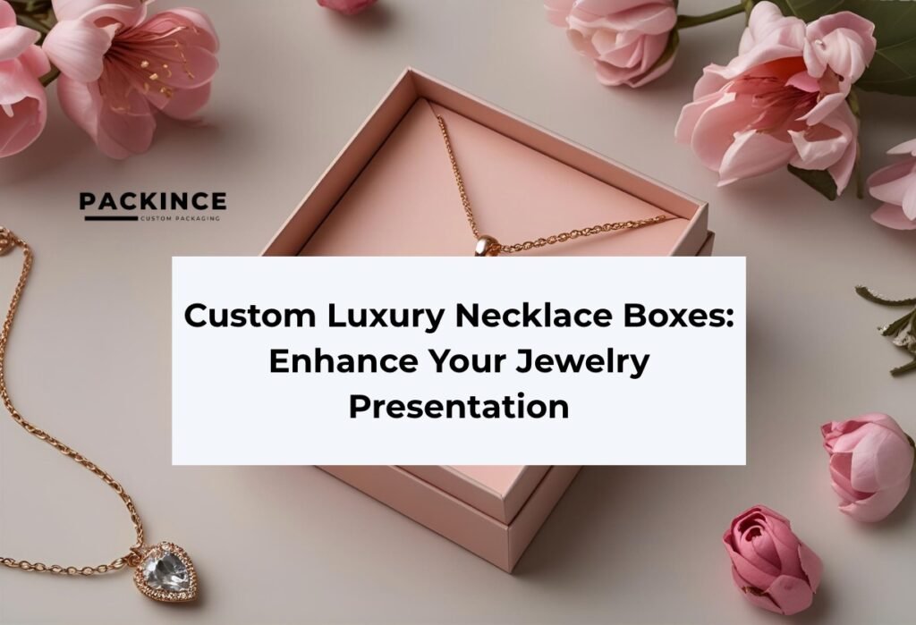 luxury necklace box